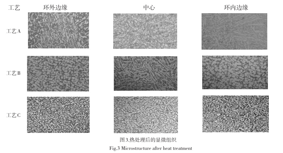热处理后的显微组织 热处理后的显微组织